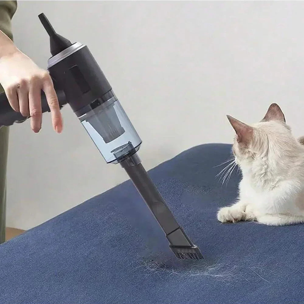 TurboVac Pro – Wireless Handheld Vacuum Cleaner 120W 5500Pa for Car & Home