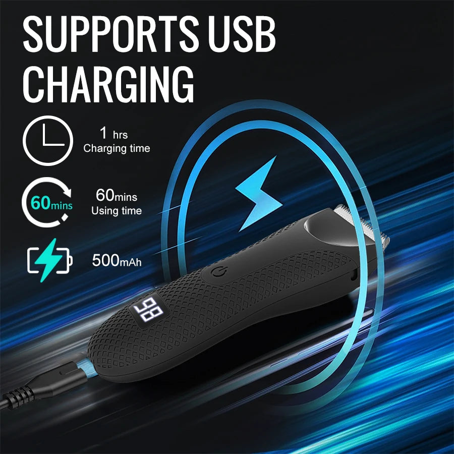 ✨ Men’s Intimate Area Trimmer – Safe, Waterproof & No Cuts!