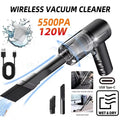 TurboVac Pro – Wireless Handheld Vacuum Cleaner 120W 5500Pa for Car & Home